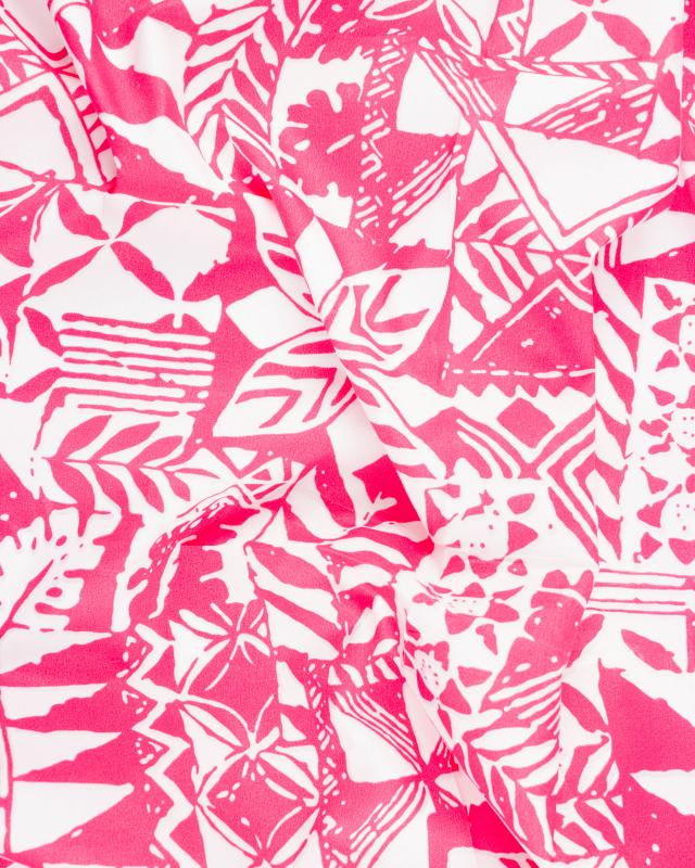 Polynesian fabric MAOHIS Pink - Tissushop